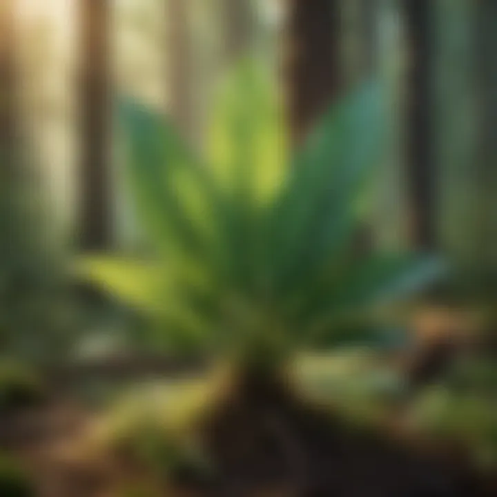 Plant Photosynthesis Energy Transfer Vibrant illustration of energy transfer in plant photosynthesis