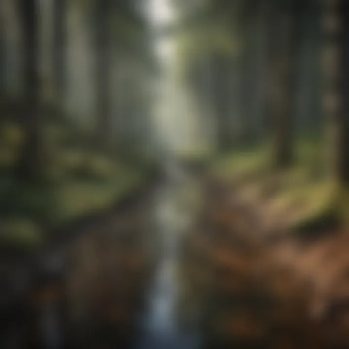 Innovative engineering practices for sustainable path drainage