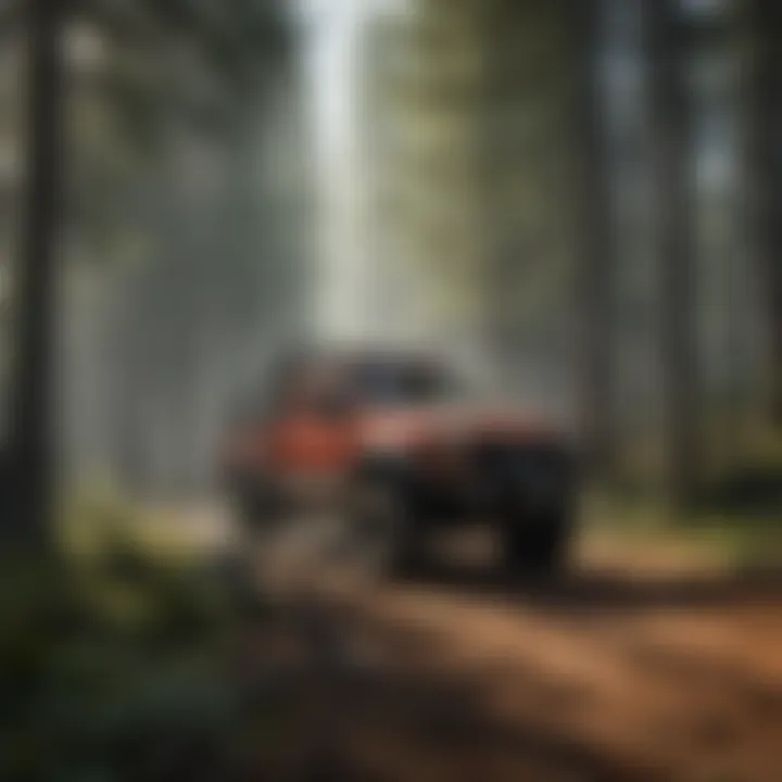 Elevating Forest Management Productivity Visual representation of enhanced forest management efficiency with outrider pump service