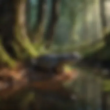 Enchanted Forest Exploration Salamander in Enchanted Forest