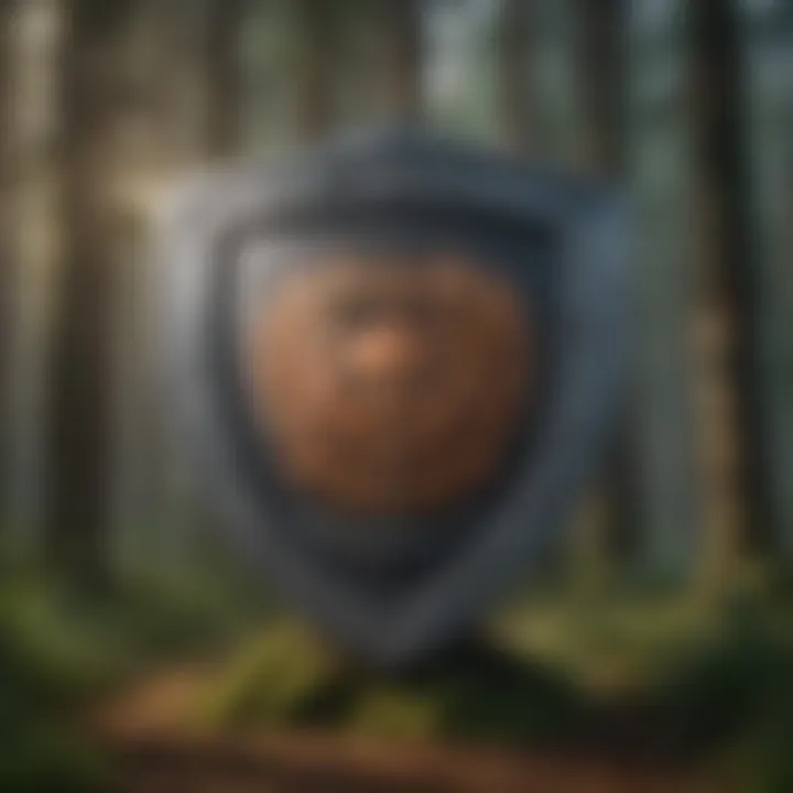 Cybersecurity Shield Protection