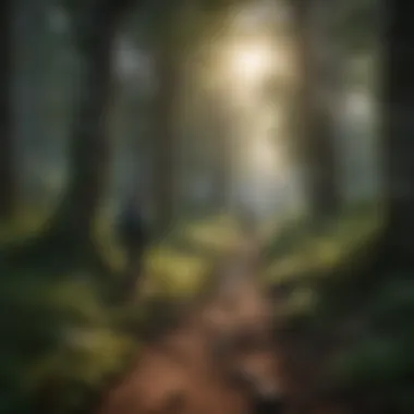 Illustration of nature enthusiasts exploring the Dol Provider Portal for environmental insights