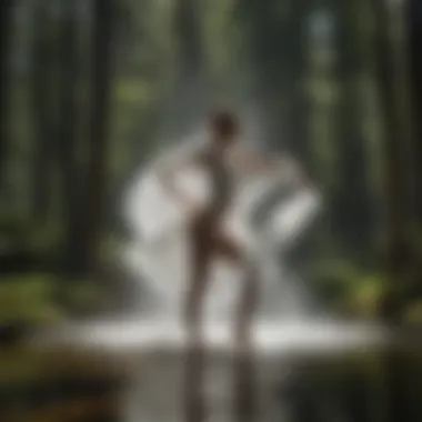 Fluid Movement Sequence in Esmeralda White Exercise A person practicing Esmeralda White exercise in a harmonious flow of movements