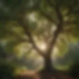 Ethereal Botanical Structure