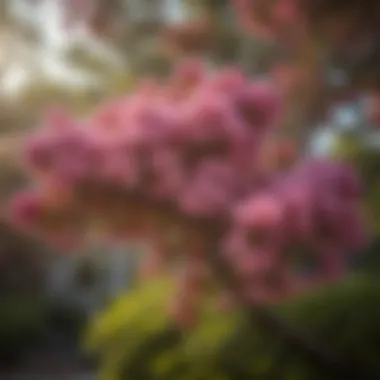 Ethereal Crape Myrtle Blossoms Ethereal Crape Myrtle blossoms in a South Carolina garden