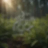 Chemical structure of glyphosate