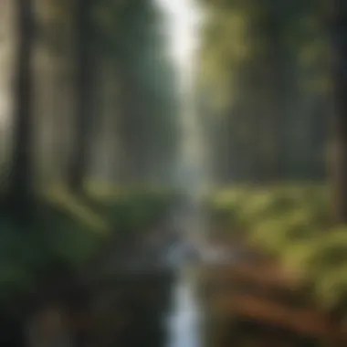 Impact of glyphosate on forest ecosystems