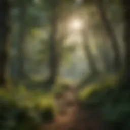 Lush green forest representing diverse ecosystems