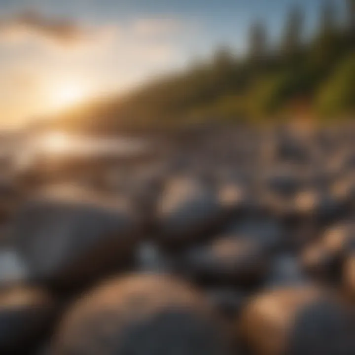 Coastal Serenity at Acadia Sunrise over the rocky coastline of Acadia National Park