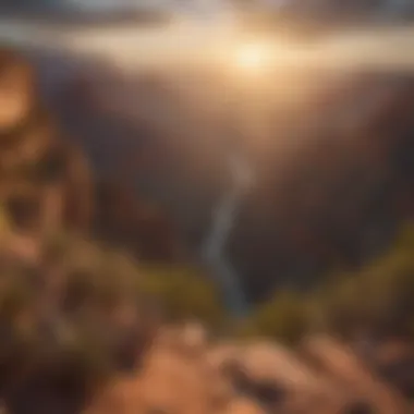 Grand Canyon Splendor Majestic Grand Canyon landscape at sunset