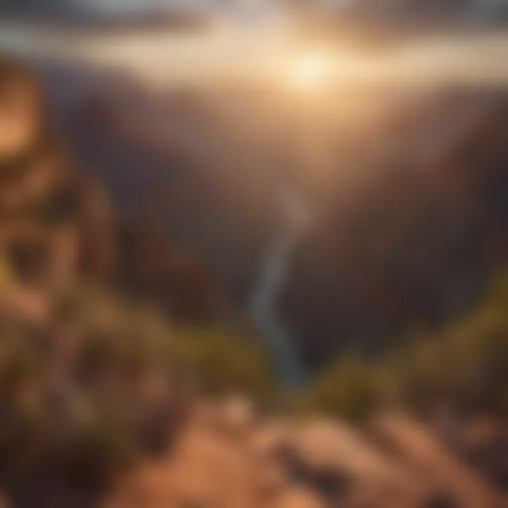 Grand Canyon Splendor Majestic Grand Canyon landscape at sunset
