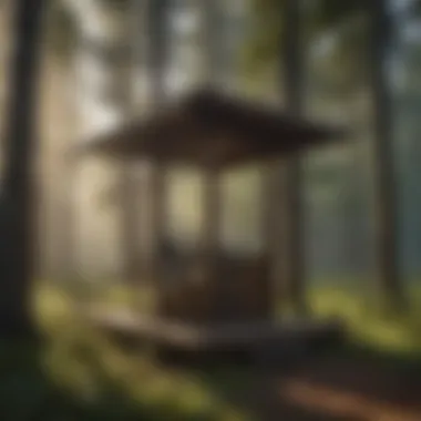 Resource Hub: Supporting Veterans in National Parks An information kiosk at a national park with resources for veterans