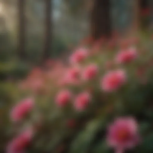 Floral Symphony in Red and Pink