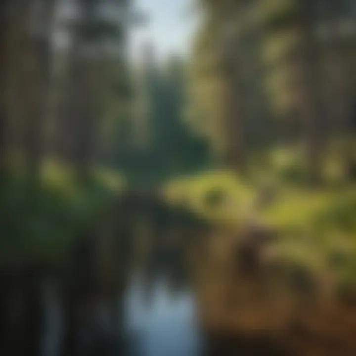 Recreational Opportunities in Black Hills Visitors engaging in various recreational activities amidst the scenic beauty of Black Hills State Park.