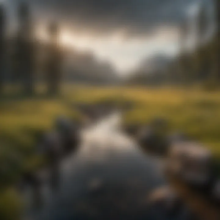 Stunning Landscape of the Black Hills Stunning view of the landscapes in the Black Hills