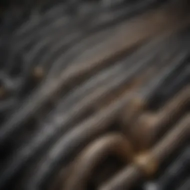Illustration showcasing various types of booster hose couplings