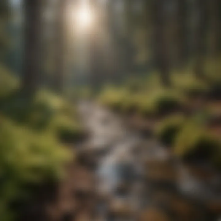 Infographic illustrating the ecological benefits of responsible fiber management practices