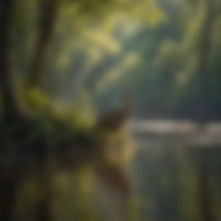 Wildlife thriving in the diverse ecosystems of the park