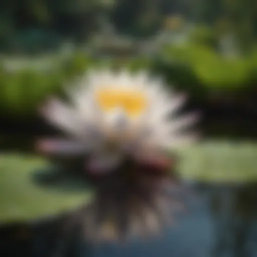 Graceful Water Lily in Full Bloom