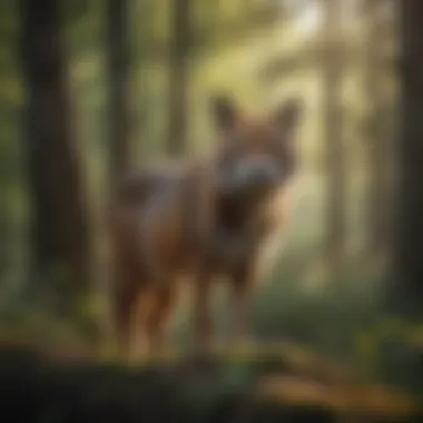 Vibrant Wildlife in Kentucky State Parks Wildlife thriving in a Kentucky natural habitat