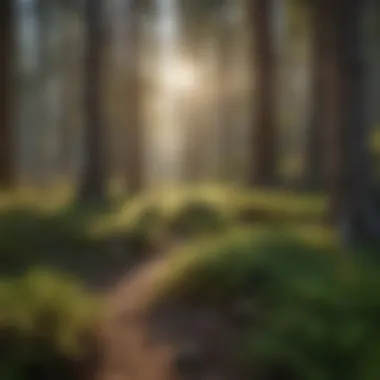 Ecological diversity surrounding cedar forests