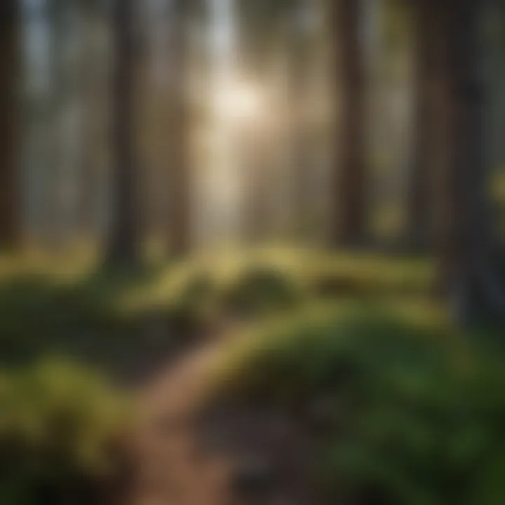 Ecological diversity surrounding cedar forests