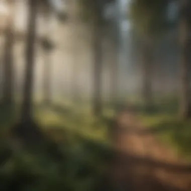 Community-led reforestation project in action