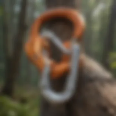 Carabiners Attachment for Climbing Rigging