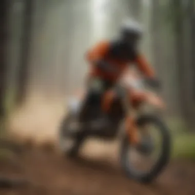 Safety Practices for Riders Infographic showcasing safety practices for dirtbike riding