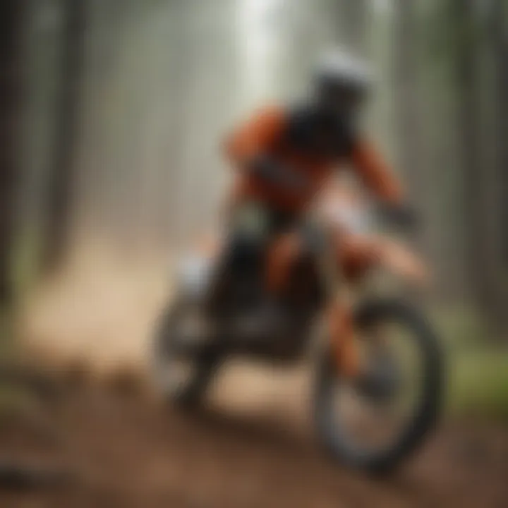 Safety Practices for Riders Infographic showcasing safety practices for dirtbike riding