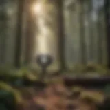Precision mapping and surveying equipment in a forest setting
