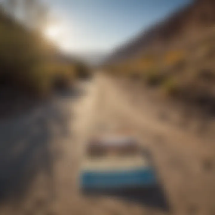 Close-up of annual pass for Death Valley National Park