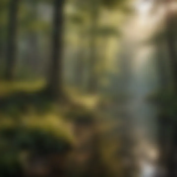 Ecological Diversity of Deerhaven A breathtaking view of Deerhaven's ecological diversity