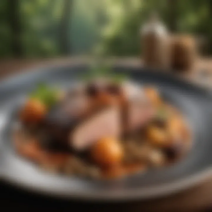 Decadent main courses prepared at Dutch Freds