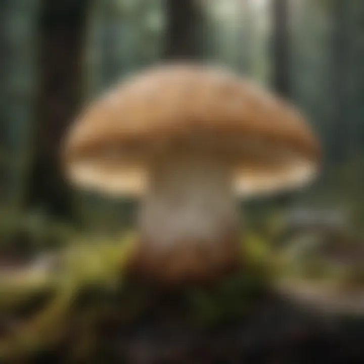 Majestic Matsutake Mushroom