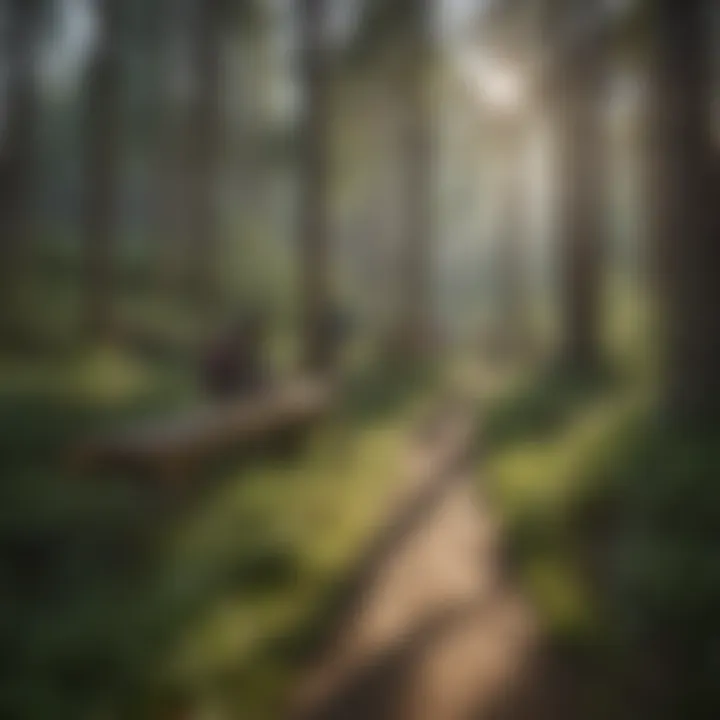 A group of visitors enjoying eco-friendly activities at Eldora Mountain Resort.