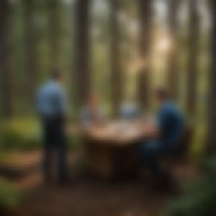Diverse workforce collaborating in an office setting