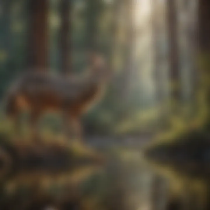 Thriving Wildlife in the Ecosystem Wildlife thriving in the San Bernardino National Forest ecosystem