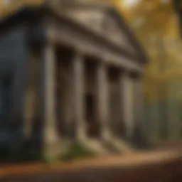 Ancient equestrian site showcasing historical architecture