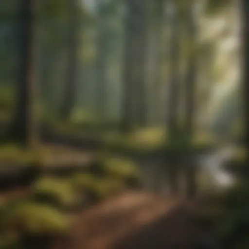 Majestic Forest Landscape Majestic forest landscape in Minnesota