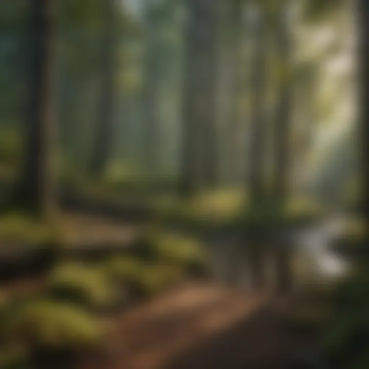 Majestic Forest Landscape Majestic forest landscape in Minnesota