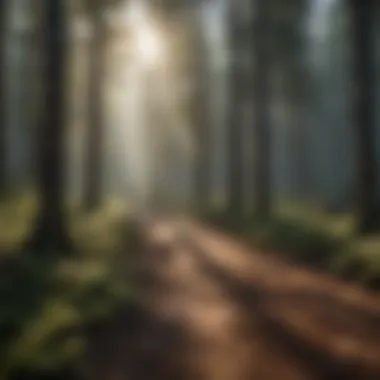 A community engaging in forest conservation efforts