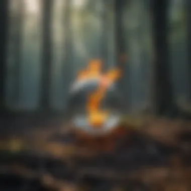 Methane Climate Impact Artistic representation of methane molecule impacting Earth's climate