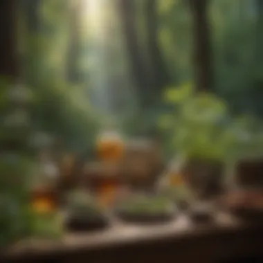 Ancient manuscript detailing herbal medicine practices