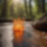 Adhesive bond under extreme heat