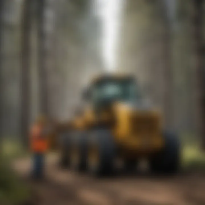 Heavy equipment operator safety measures