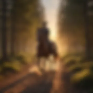 Equestrian Sunset Bliss