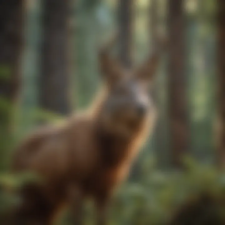 Diverse wildlife thriving in Idaho's forest ecosystems