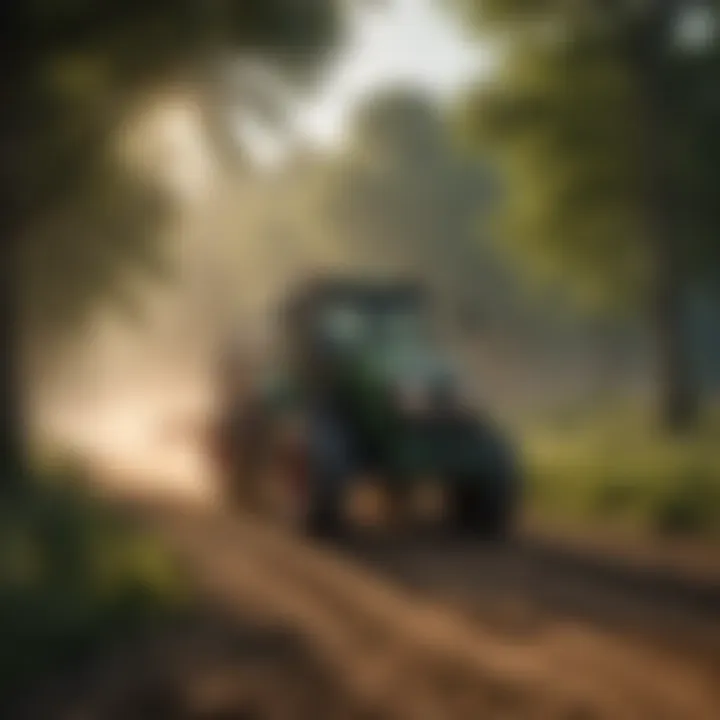 Imazapyr herbicide application in agricultural setting