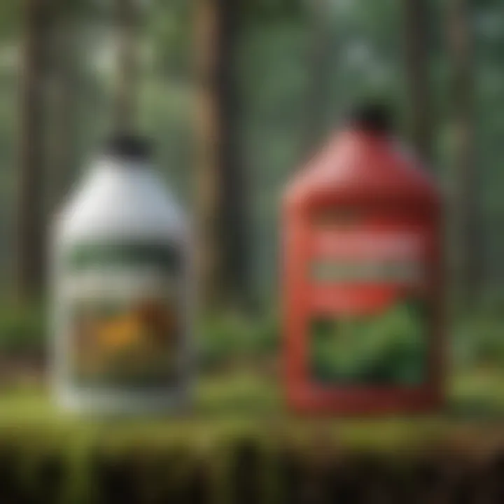 Comparison of different imazapyr herbicide brand names